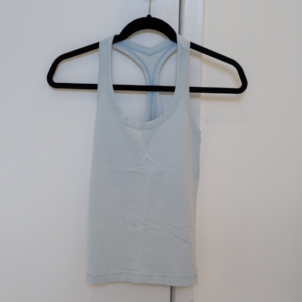 Lululemon Athletica Blue Tank Top